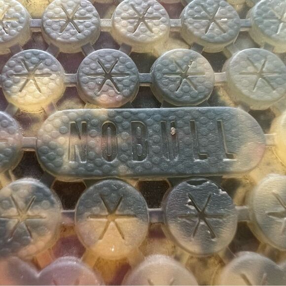 NOBULL Project Plate Drop Trainer Sneaker Womens 7.5M Art Work Collection Shoes - Picture 9 of 9